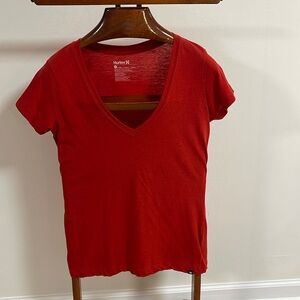 Hurley Deep V T-shirt, sz XL